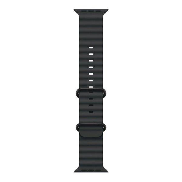 Apple Watch 49mm Black Ocean Band - Black Titanium Finish