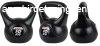 Fles slyz, Kettlebell 10 kg, cementes, fekete ENERO Fit