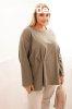 Pamut oversize blz ell rncolssal, 25208-as modell, khaki