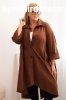 Gombos zrds oversize pelerin, 25132 modell, sttbarna