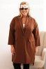 Gombos zrds oversize pelerina, 23159-es modell, sttbar
