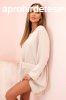 Viszkz oversize ruha lncos tskval IT85 modell bzs
