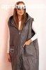 Steppelt oversize mellny kapucnival s cipzrral, 5393-as m