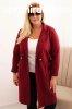 Elegns oversize kabt nagy zsebekkel, 5274 bord modell