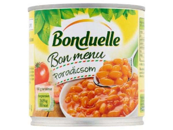 Bonduelle Bon Menu 430g fehérbab paradicsomos