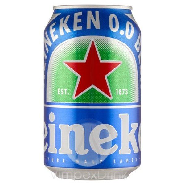 Heineken NA 0,0% 0,33l DOB /24/- DRS