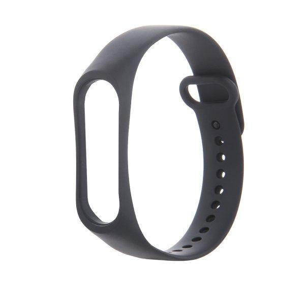 Szilikon szíj Xiaomi Mi Band 3/4 fekete