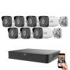 Uniview 7 biztonsgi kamers IP kamera rendszer 4MP