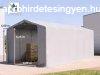 Professzionlis ponyva csarnok raktrstor 6x12m oldalmagass