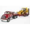 MACK Granite alacsony alvz teheraut JCB 4CX kotrgppel