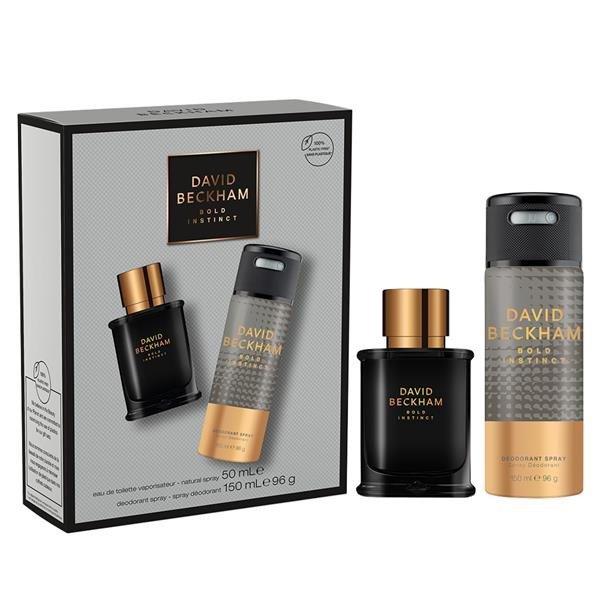 David Beckham Bold Instinct - EDT 50 ml + dezodor spray 150 ml