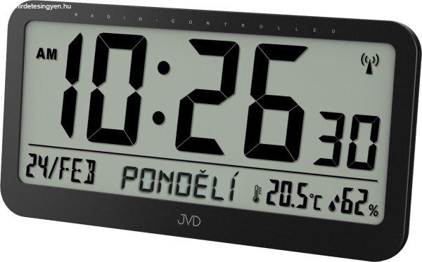 JVD Digitális óra hőmérővel és páratartalom mérővel RB9359.1