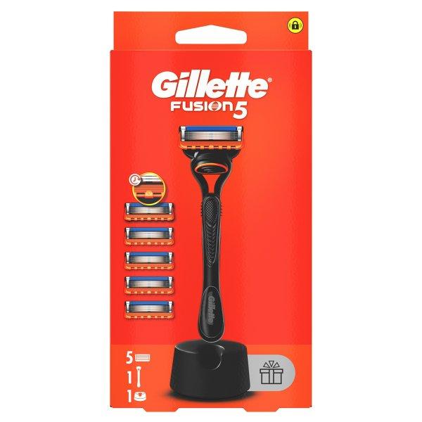 Gillette Borotva Gillette Fusion + 5 csere fej