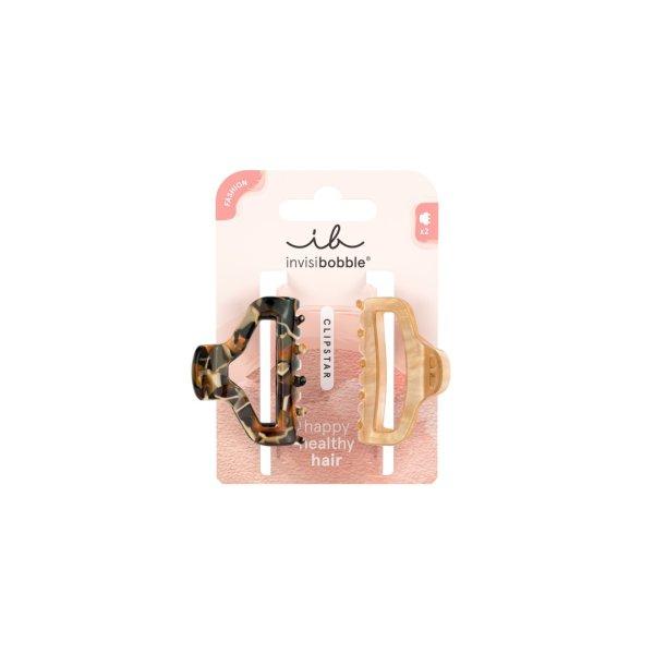 Invisibobble Hajcsipesz Clipstar M Golden Roar 2 db