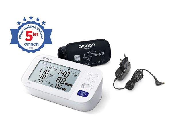 Omron Tonométer M6 Comfort (2020) AFib + adapterrel
