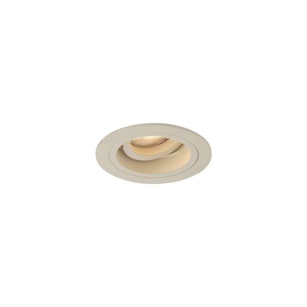 6 darabos modern, bézs színű, süllyesztett spotlámpa készlet GU10 50mm-es,
forgatható és dönthető - Chuck