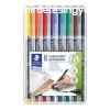 Alkoholos marker kszlet, OHP, 1 mm, STAEDTLER "Lumocol