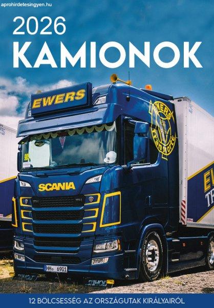 2026 Naptár: Kamionok