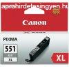 Canon CLI551XL Eredeti Szrke Tintapatron