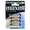 Elem AA ceruza LR6 alkaline 4 db/csomag, Maxell