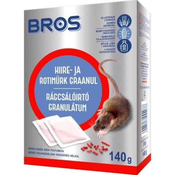 Bros Rágcsálóirtó méreg (140g)