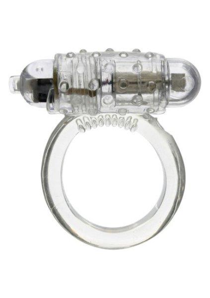Seven Creations Cockring silicon vibrating clear