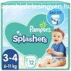 Pamper szpelenka Splashers 3-4 12db 6-11kg