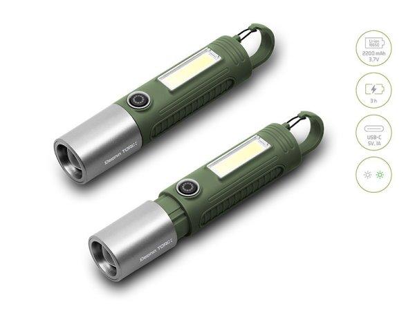 Delphin Torix kempinglámpa 2200mAh (101005976)