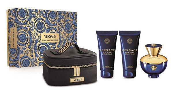 Versace Pour Femme Dylan Blue - EDP 100 ml + testápoló 100 ml + tusfürdő 100
ml + kozmetikai táska