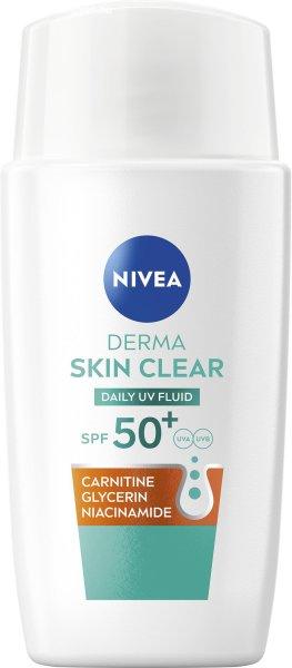 Nivea Nappali UV fluid problémás bőrre Derma Skin Clear SPF 50+ (Daily UV
Fluid) 40 ml