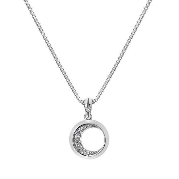Hot Diamonds Luxus ezüst gyémánt nyaklánc gyémánttal Celestial DP859
(lánc, medál)