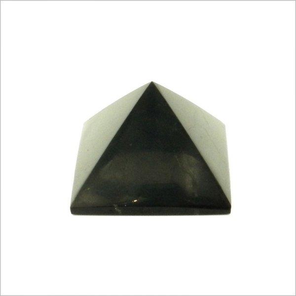 Nagy méretű Shungit / Sungit piramis 10cm