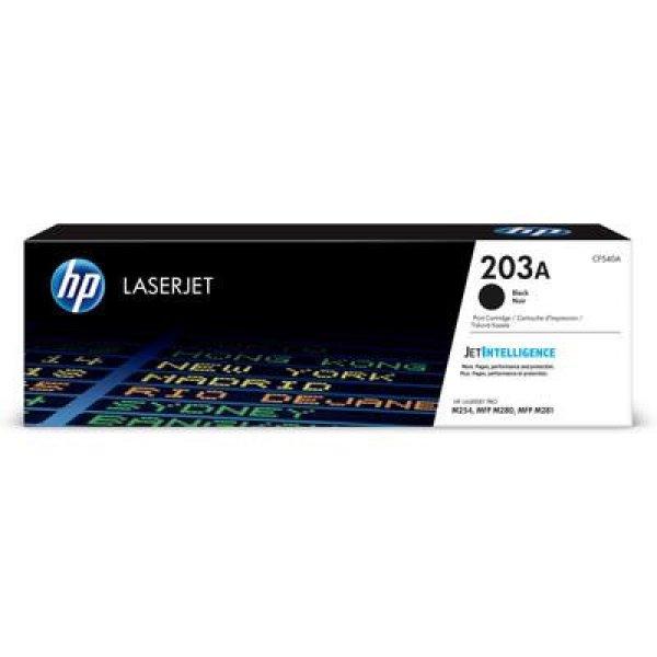 HP CF540A EREDETI Toner FEKETE 1.400 oldal kapacitás No.203A