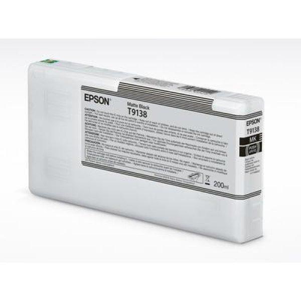 Epson T9138 Patron Matt Bk 200ml /o/