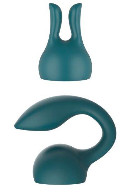 Xocoon Attachments Personal Massager Green