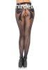 Leg Avenue Woven Bow Crotchless Pantyhose