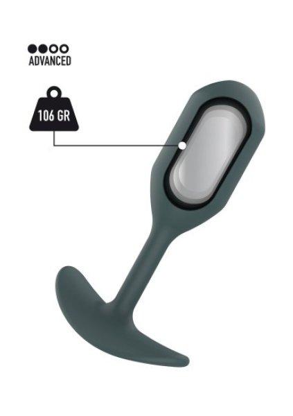 ToyJoy Buttocks The Player Weighted Plug Grey