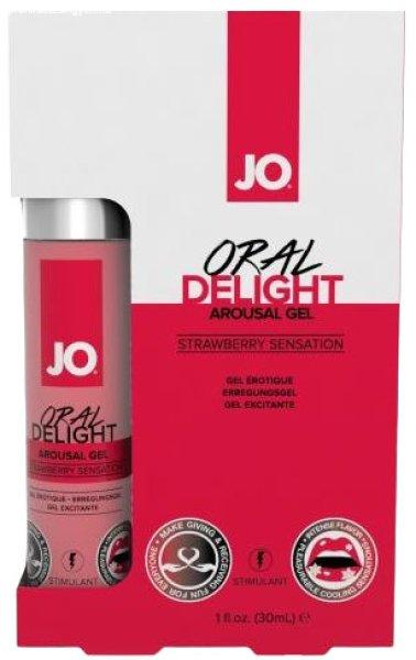 SYSTEM JO - Oral Delight Stimulating Clitoris Gel Strawberry - 30 ml