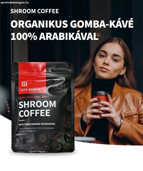 Gomba kávé 100% arabikával és 3 féle organikus gombakivonattal