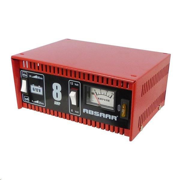 Akkumulátortöltő – Absaar 370635608 – 8A, 6–12V