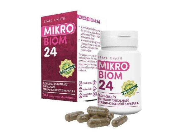 MikroBiom 24 élőflórás étrend-kiegészítő kapszula 30 db