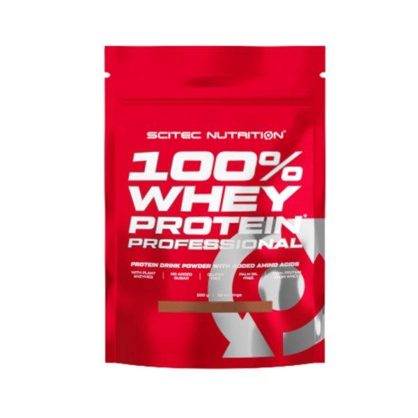 SciTec 100% Whey Protein Professional 500g jegeskávé