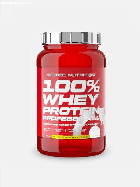 SciTec 100% Whey Protein Professional 920g citrom-sajttorta