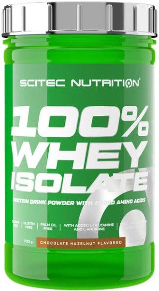 SciTec 100% Whey Isolate 700g csokoládé-mogyoró