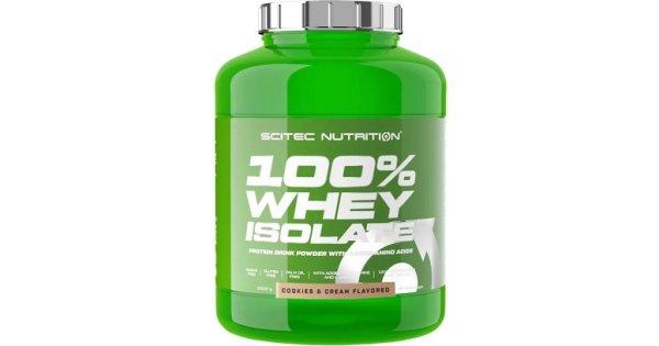 SciTec 100% Whey Isolate 1816g kekszkrém