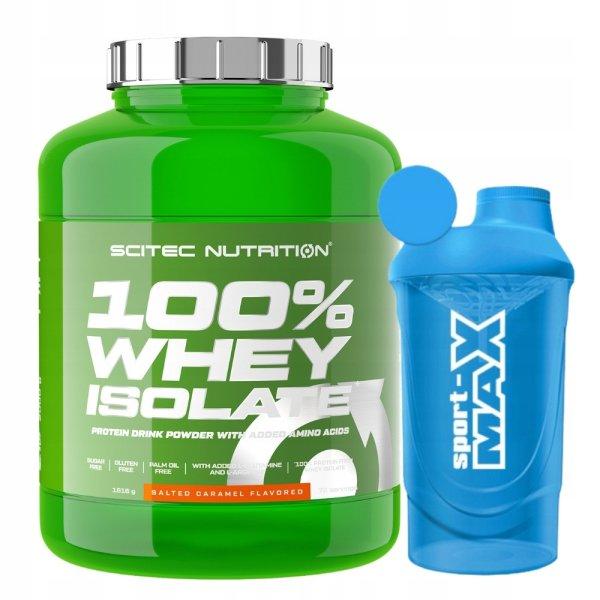 SciTec 100% Whey Isolate 1816g sós karamell