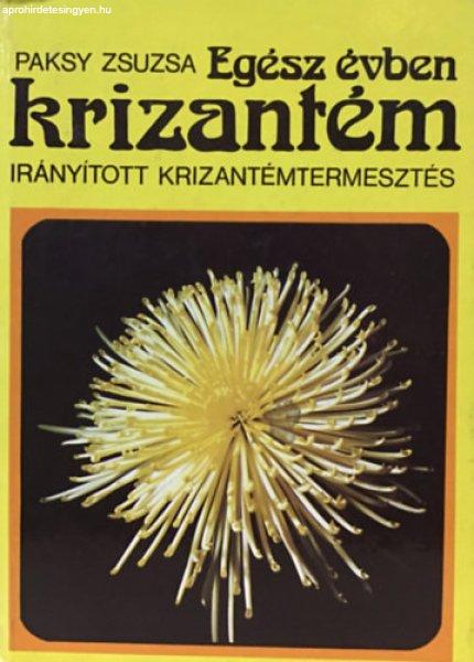 Egész évben krizantém (Irányított krizantémtermesztés) - Paksy Zsuzsa