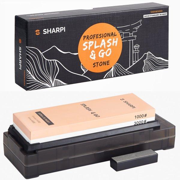 Sharpi Splash & Go 1000/3000 kombinált fenőkő