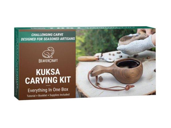 BeaverCraft DIY07 Kuksa faragó készlet