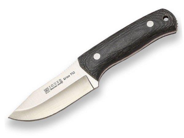 Joker Erizo TS2 CM142-F Black Canvas Micarta, Böhler N695 + tűzgyújtó